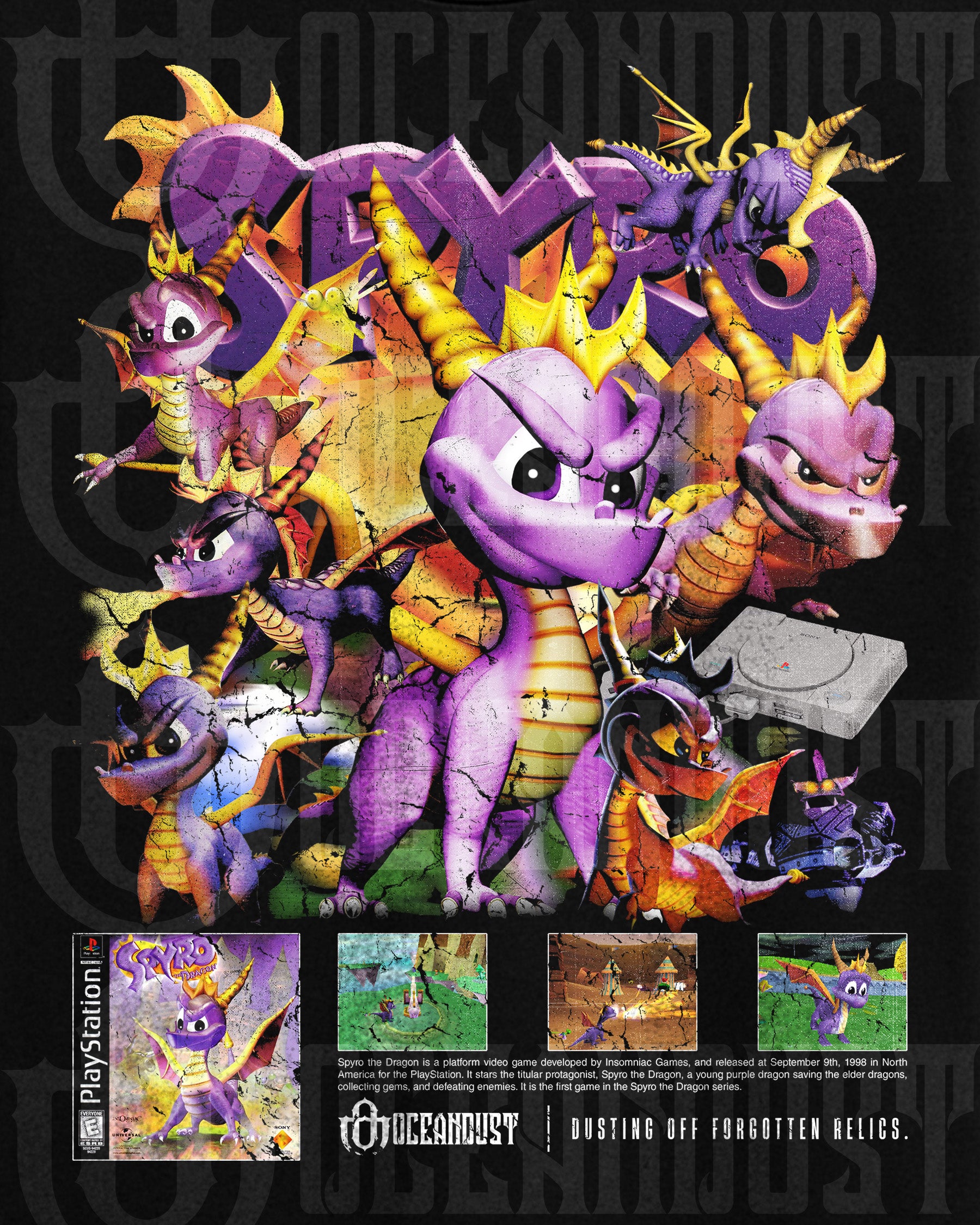 Video Games 'Spyro the Dragon' T-Shirt